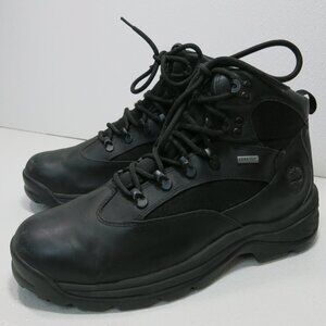 Timberland Light Soft Leather Comfort Hike Boots Shoes Footwear Men's Size 9.5